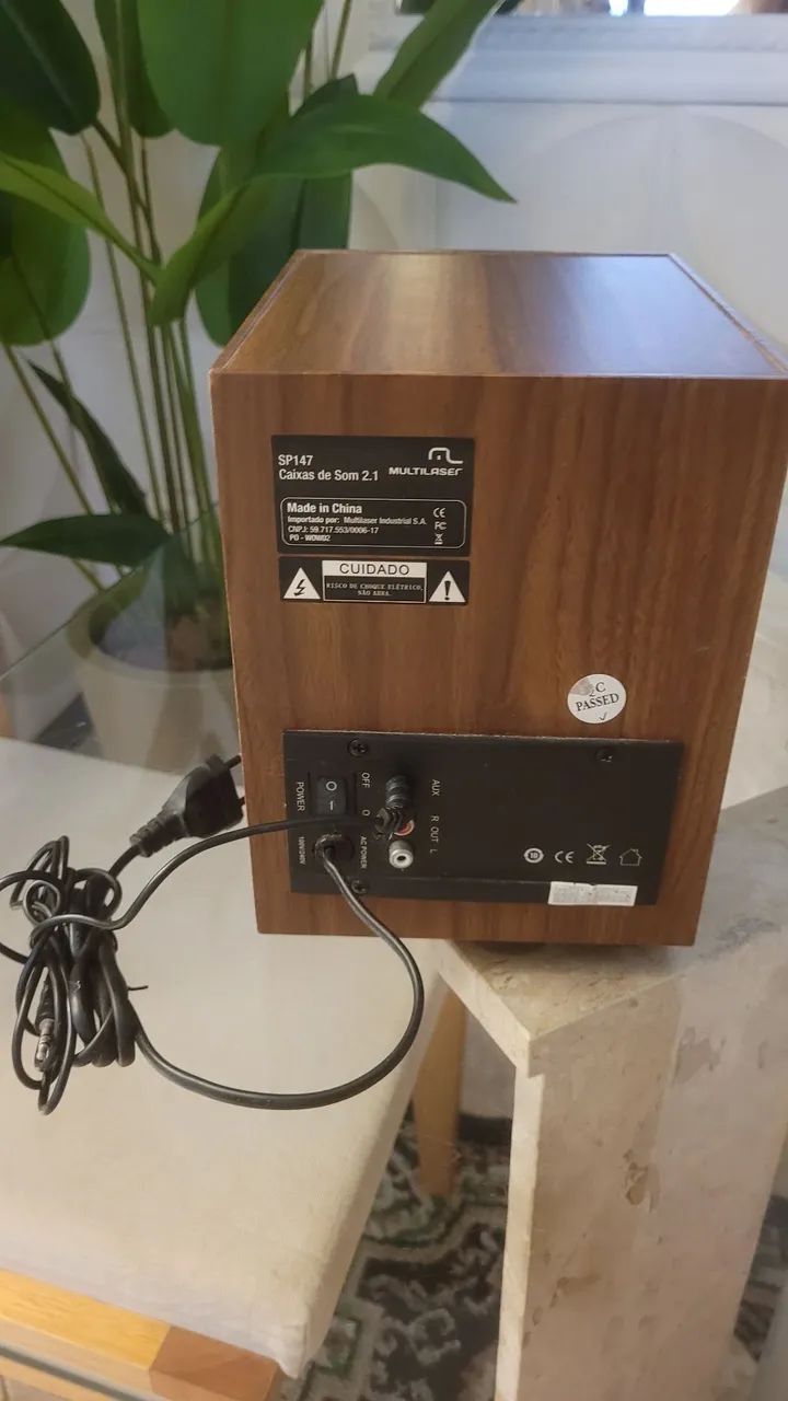 Som Multilaser 2.1 30W RMS (Modelo SP147),  - Foto 4