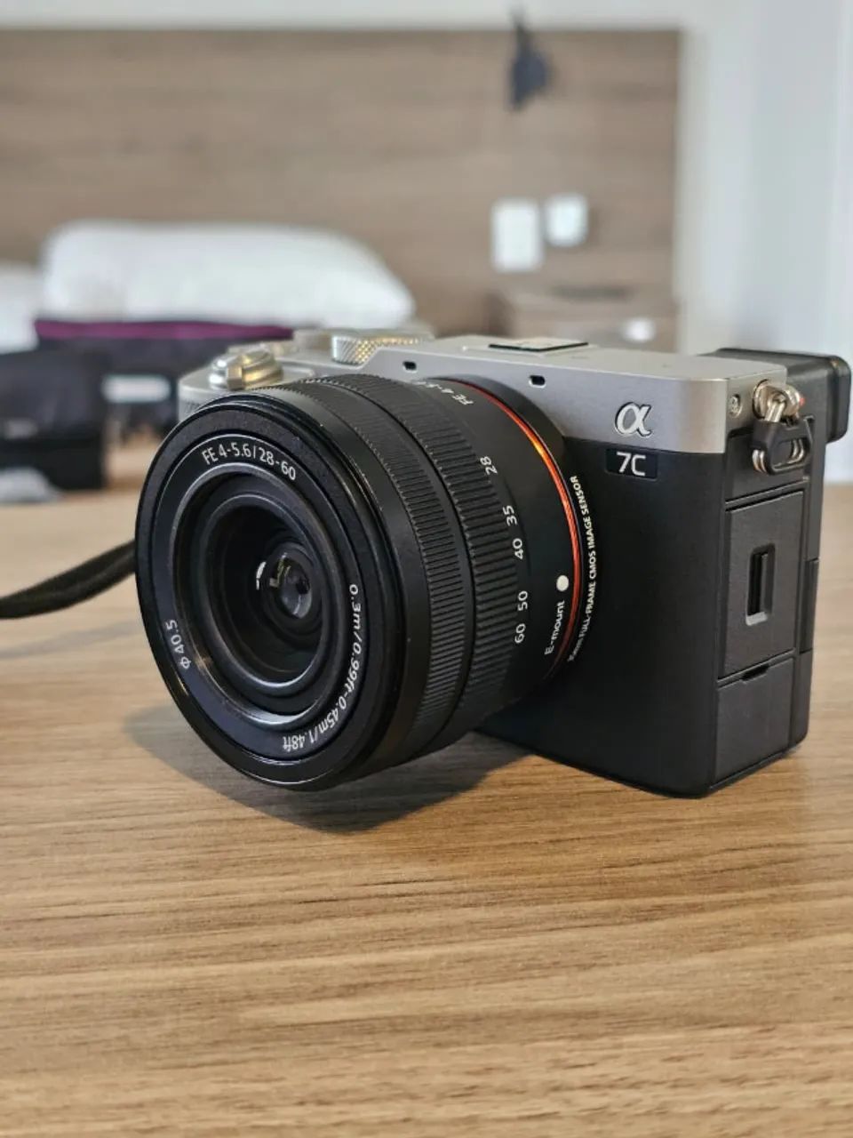 Sony Alpha 7C com apenas 5.465 cliques. Nova! - Câmeras e