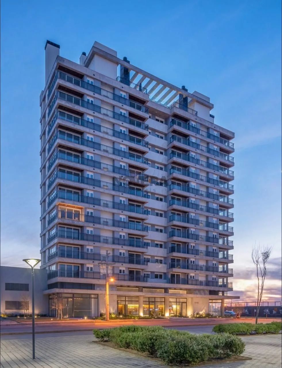 Apartamento semi mobiliado no parque una