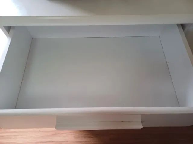 Cômoda em mdf branca com oito gavetas - Foto 4