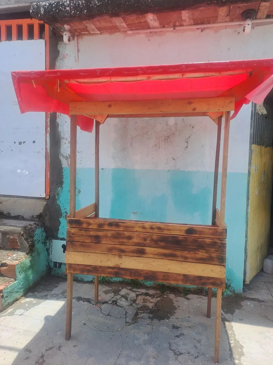 Banca pra vender lanche 