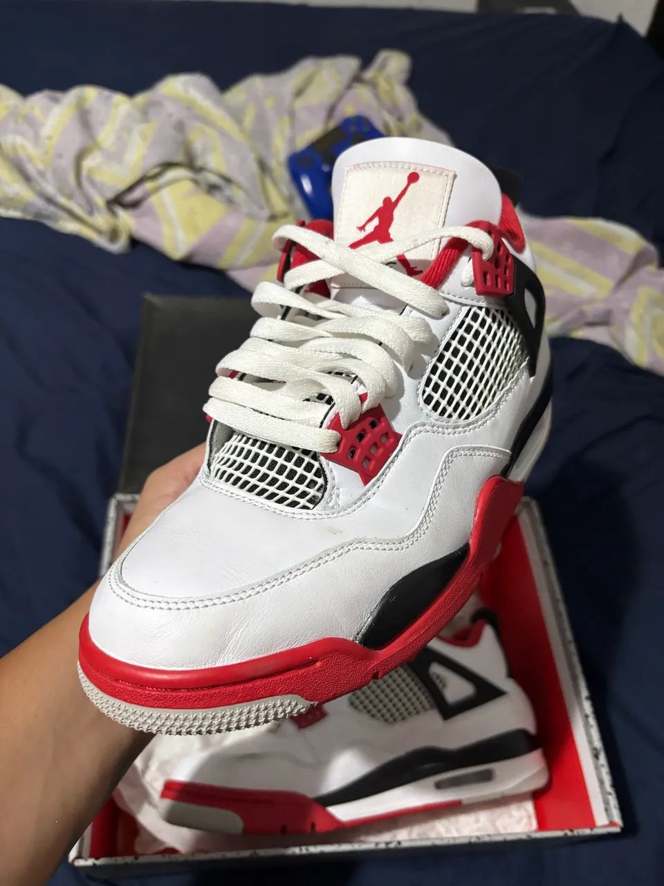 Air Jordan 4 Fire red - Foto 5