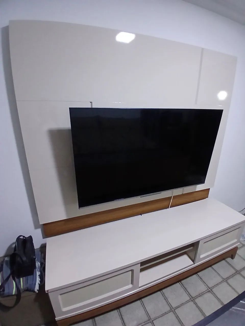 Painel e rack para sala de estar - Foto 2