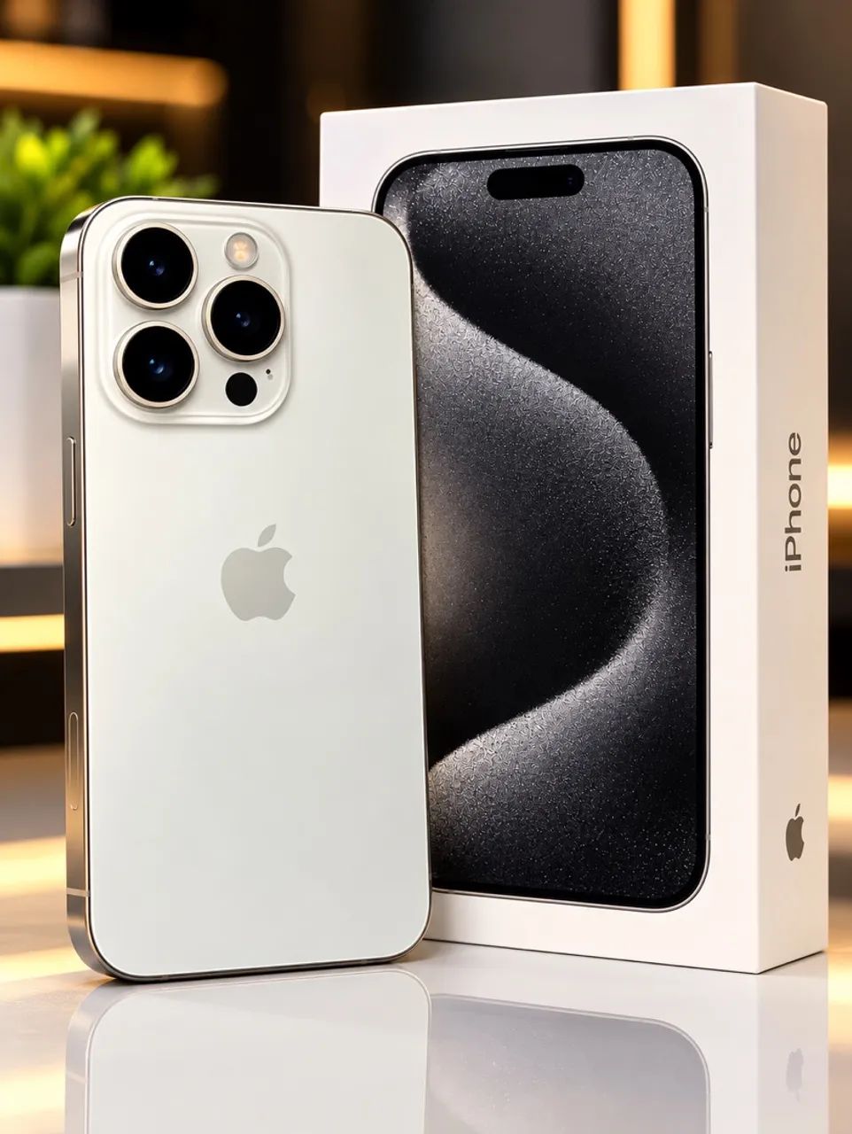 iPhone 15 Pro 256 GB  | Caixa + Cabo