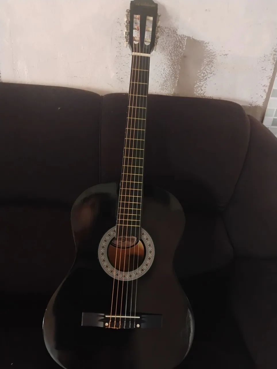  Violão semi novo com capa  para iniciante, 280,00 - Foto 5