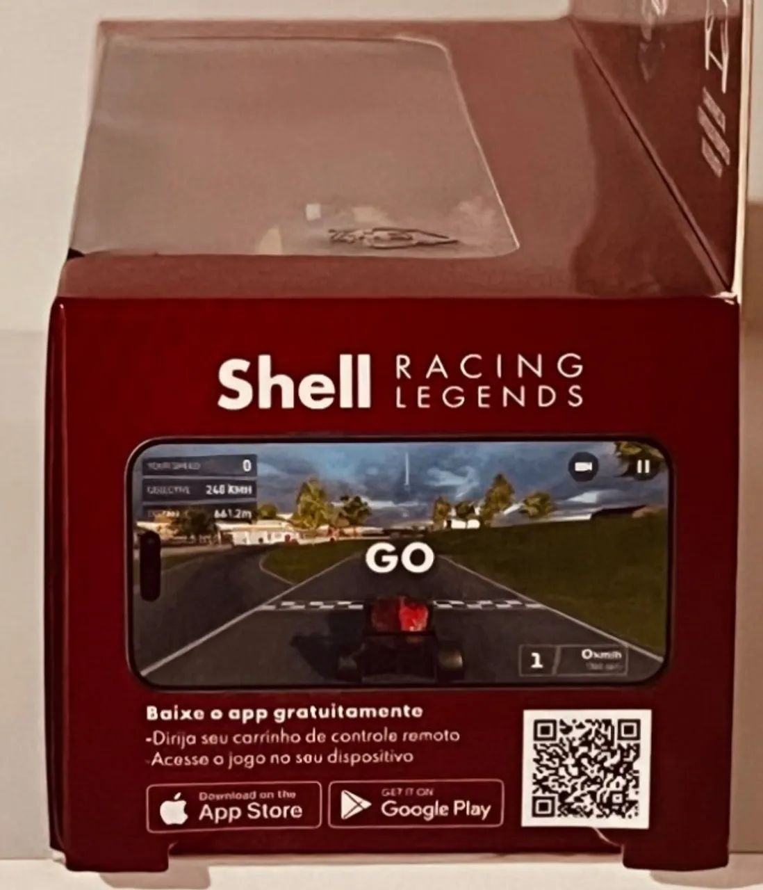 Ferrari 499P Shell Racing Legends Bburago 1:41 Bluetooth - Foto 5