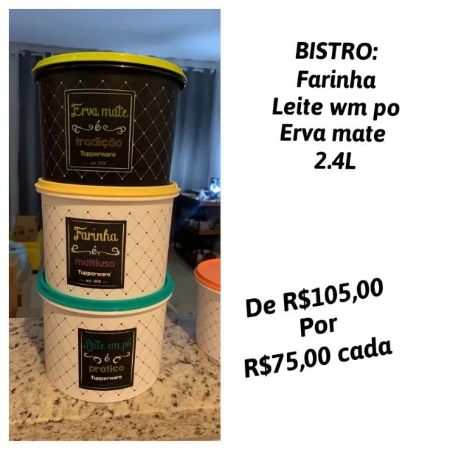 Peças da bistrô tupperware disponivel - Foto 4