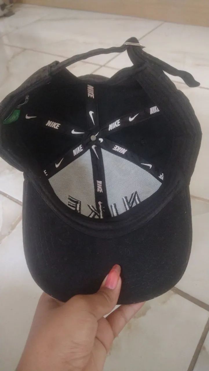 Boné NIKE Preto (infantil) - Foto 4