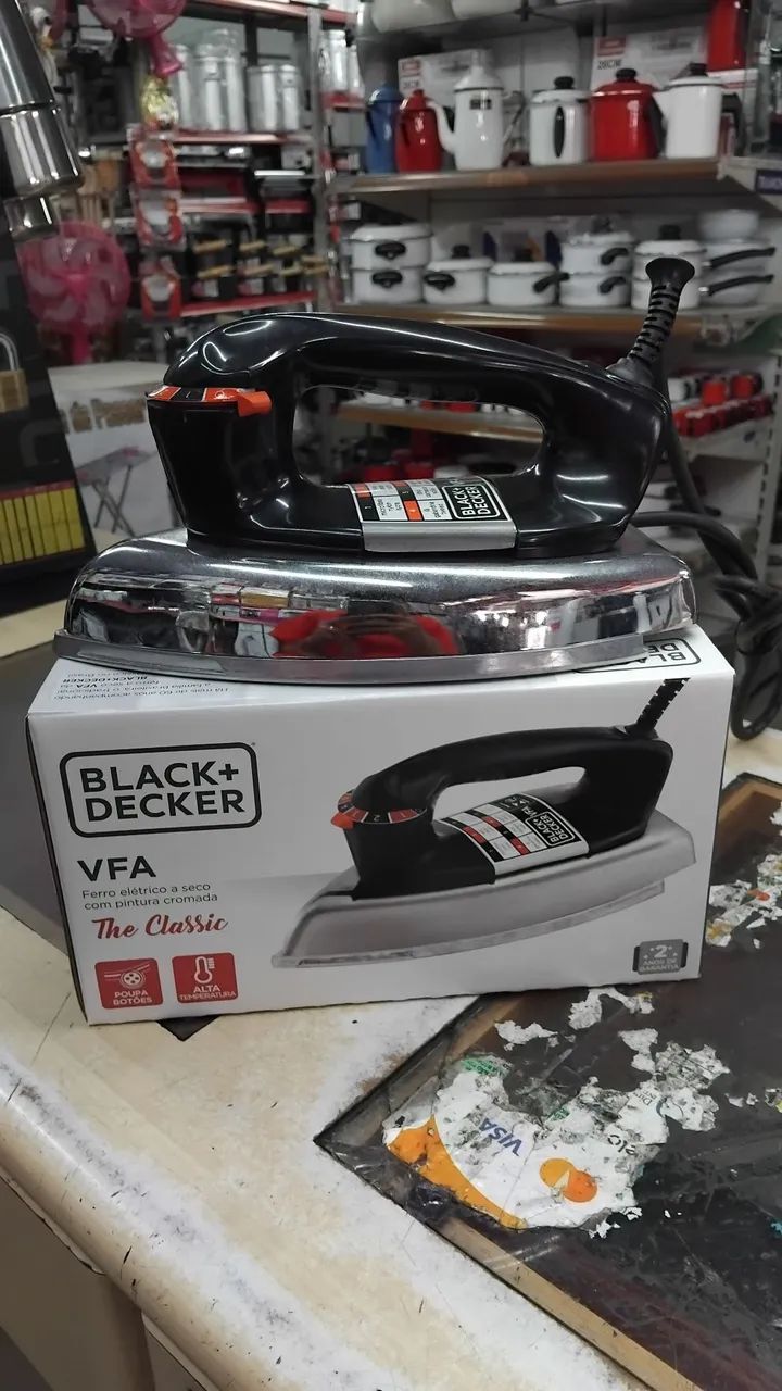 Ferro elétrico a seco