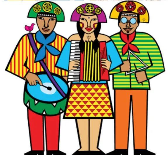 FESTAS JUNINAS FORRÓ PE DE SERRA TRIO DE FORRÓ 