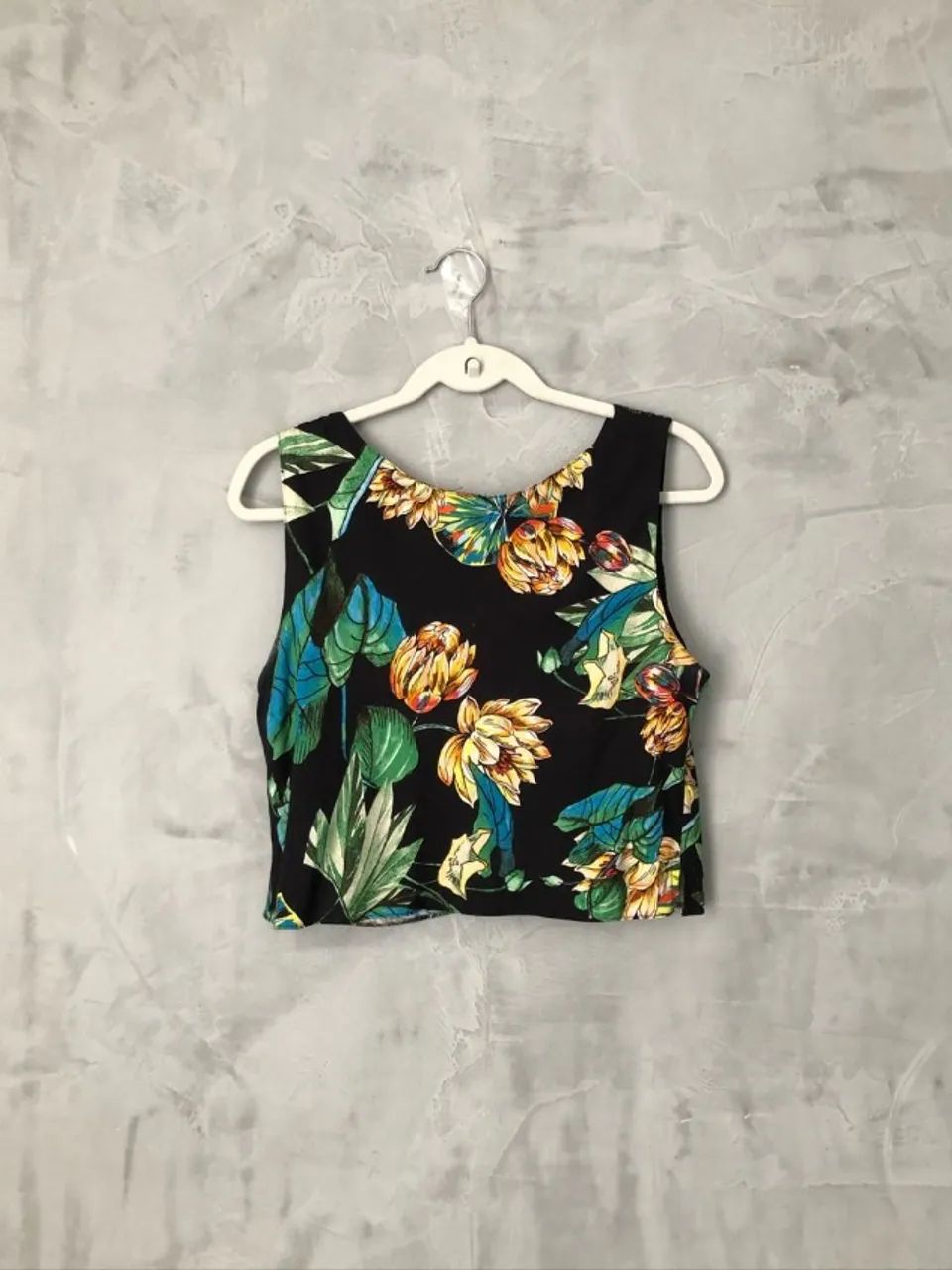 Lindo Cropped estilo Farm com top interno - Foto 2