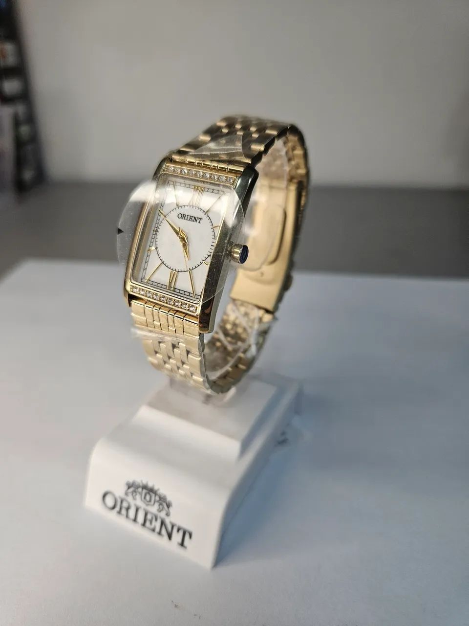 Relógio Quartz Aço Dourado Orient - Foto 3