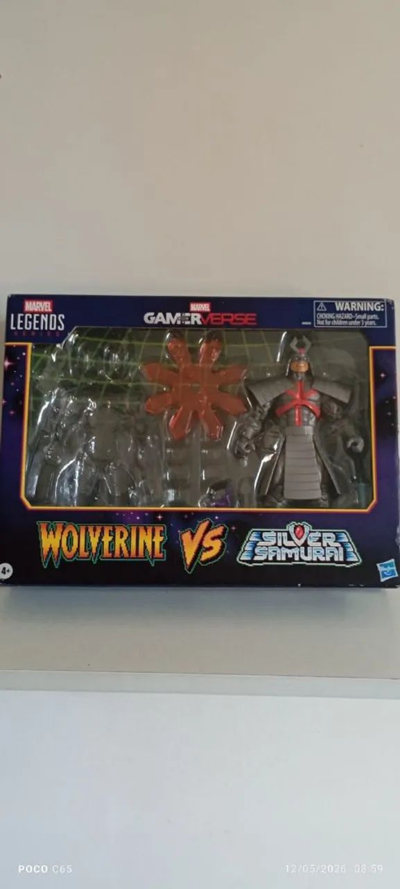 Samurai de Prata Pack Gameverse Marvel Legends Hasbro 