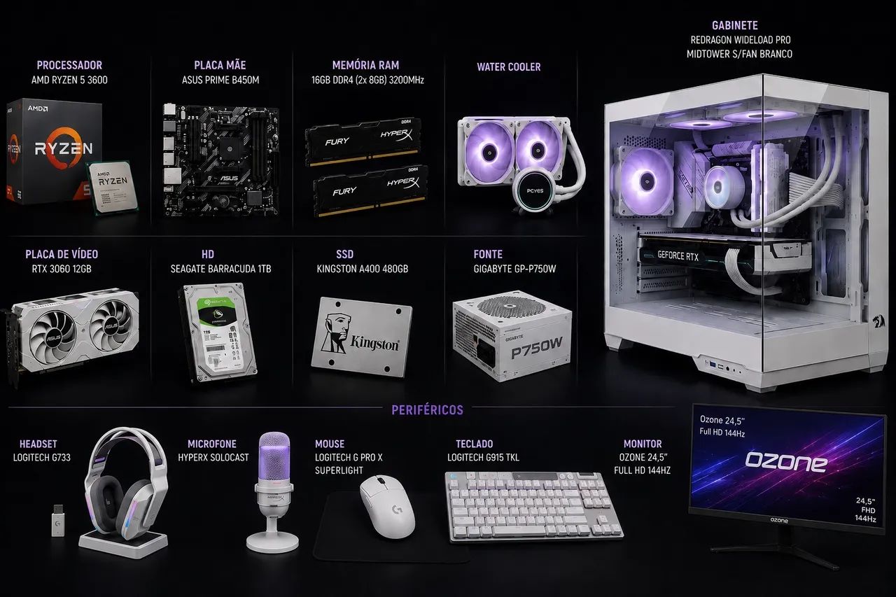Pc gamer GTX 3060