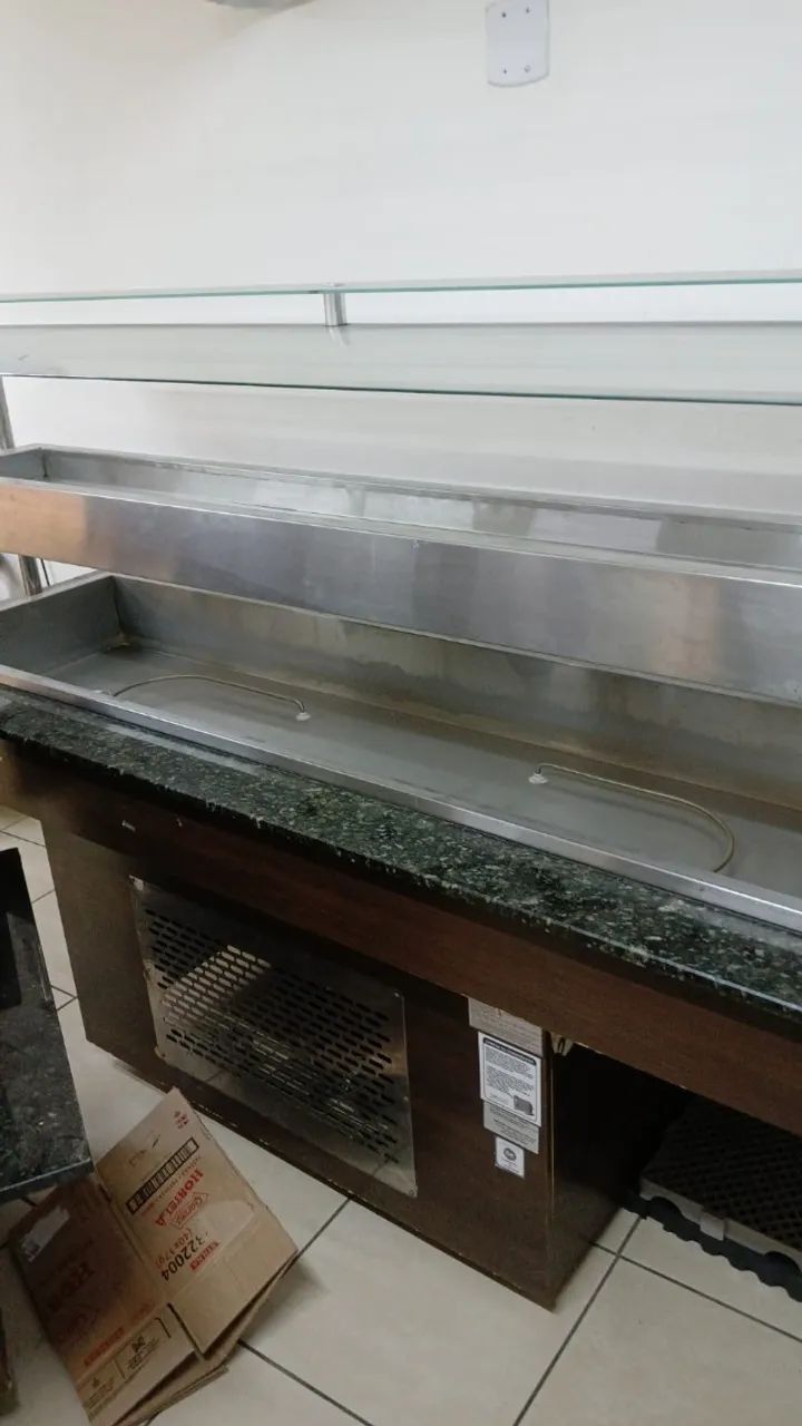 BALCAO BUFFET SELF SERVIC 12 CUBAS  - Foto 3