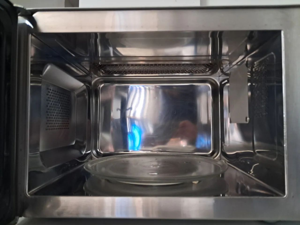 Micro-ondas G&E 25 litros Inox 127volts - Foto 5