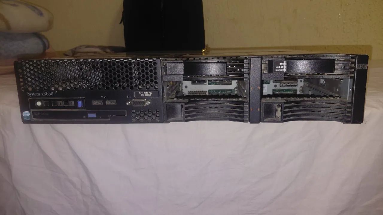 Servidor DELL x3650 M1 com 48GB e dois HDs - Foto 2