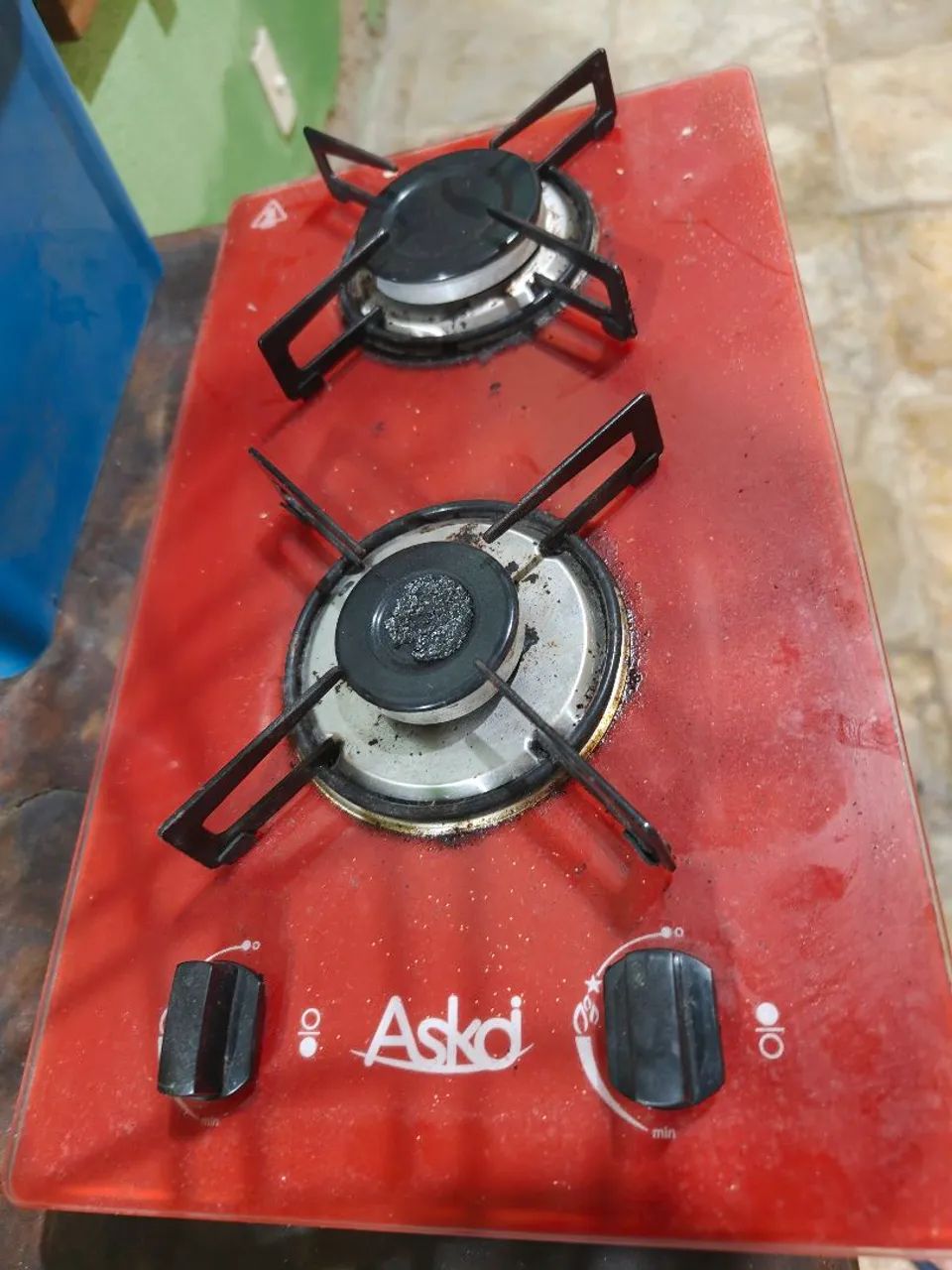 Fogão a gás Cooktop 2 bocas 