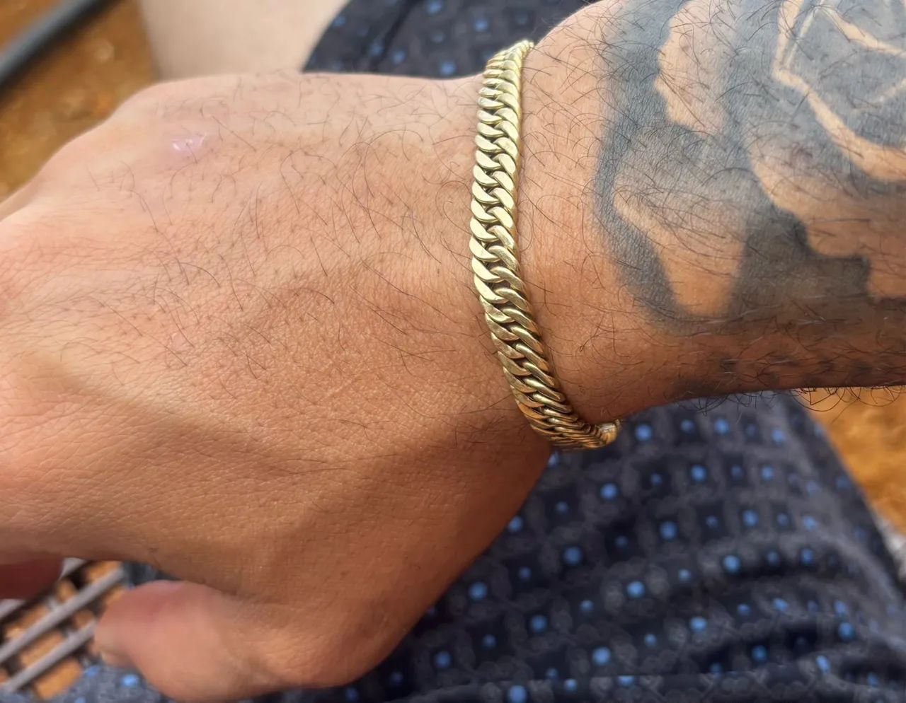 Pulseira de ouro 12,5 g