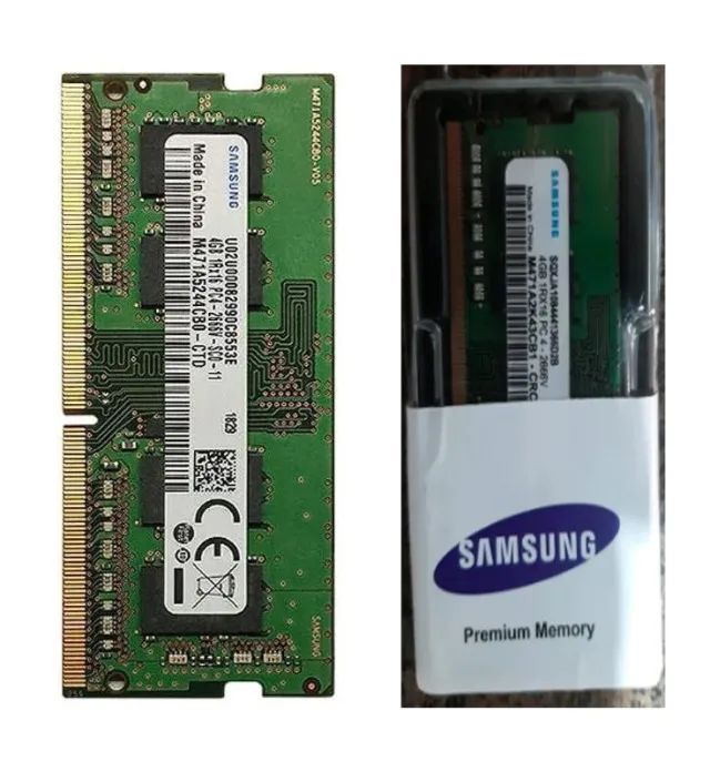 12X CARTÃO - MEMÓRIA DDR4 08GB(X2 04GB) 2666 Mhz SAMSUNG