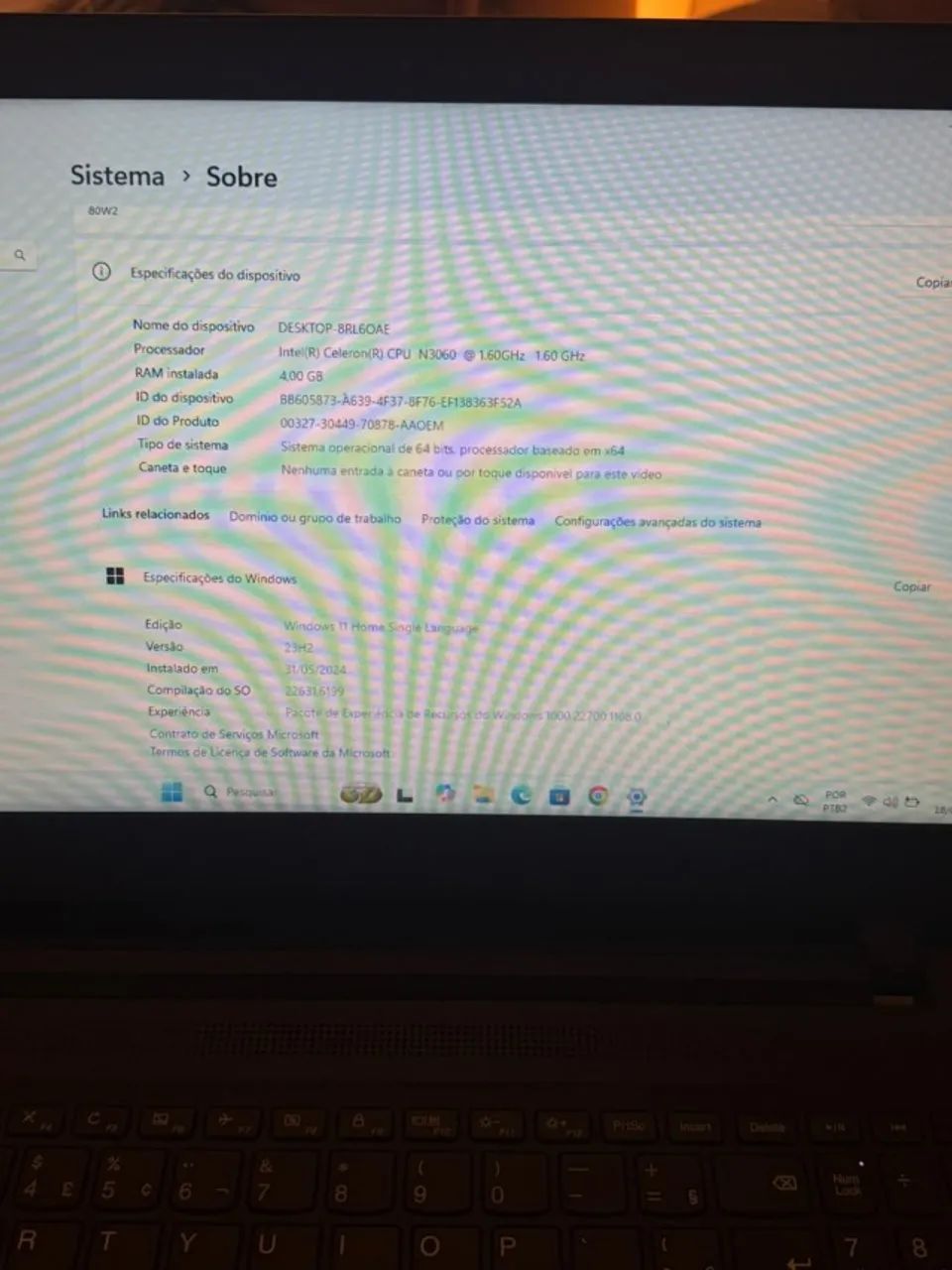 Notebook Lenovo Intel Celeron(R) - Foto 5