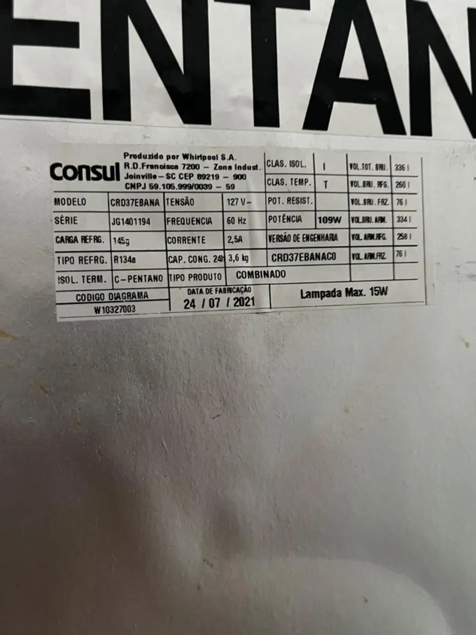 Geladeira Consul  - Foto 3