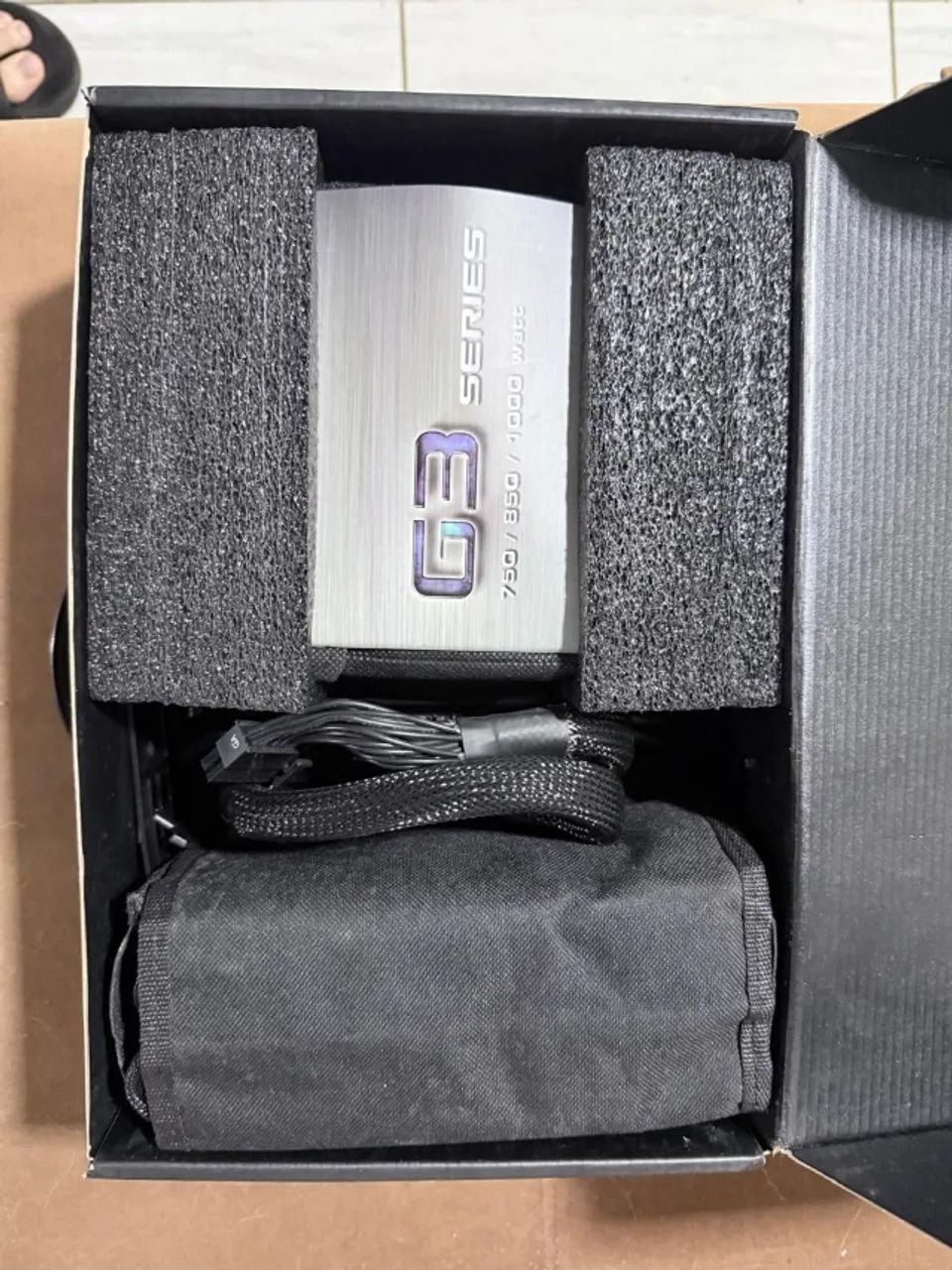 Fonte EVGA 1000w full modular 80+gold - Foto 5