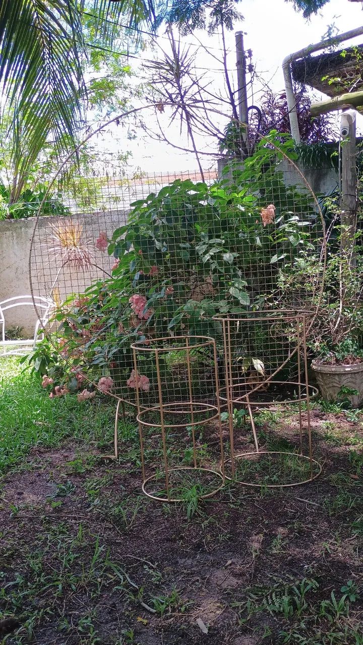 Arco decoração com baquetas 