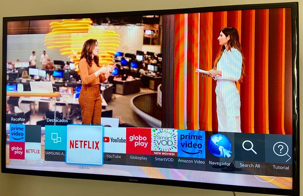 Smart TV Samsung 43 polegadas - Foto 3