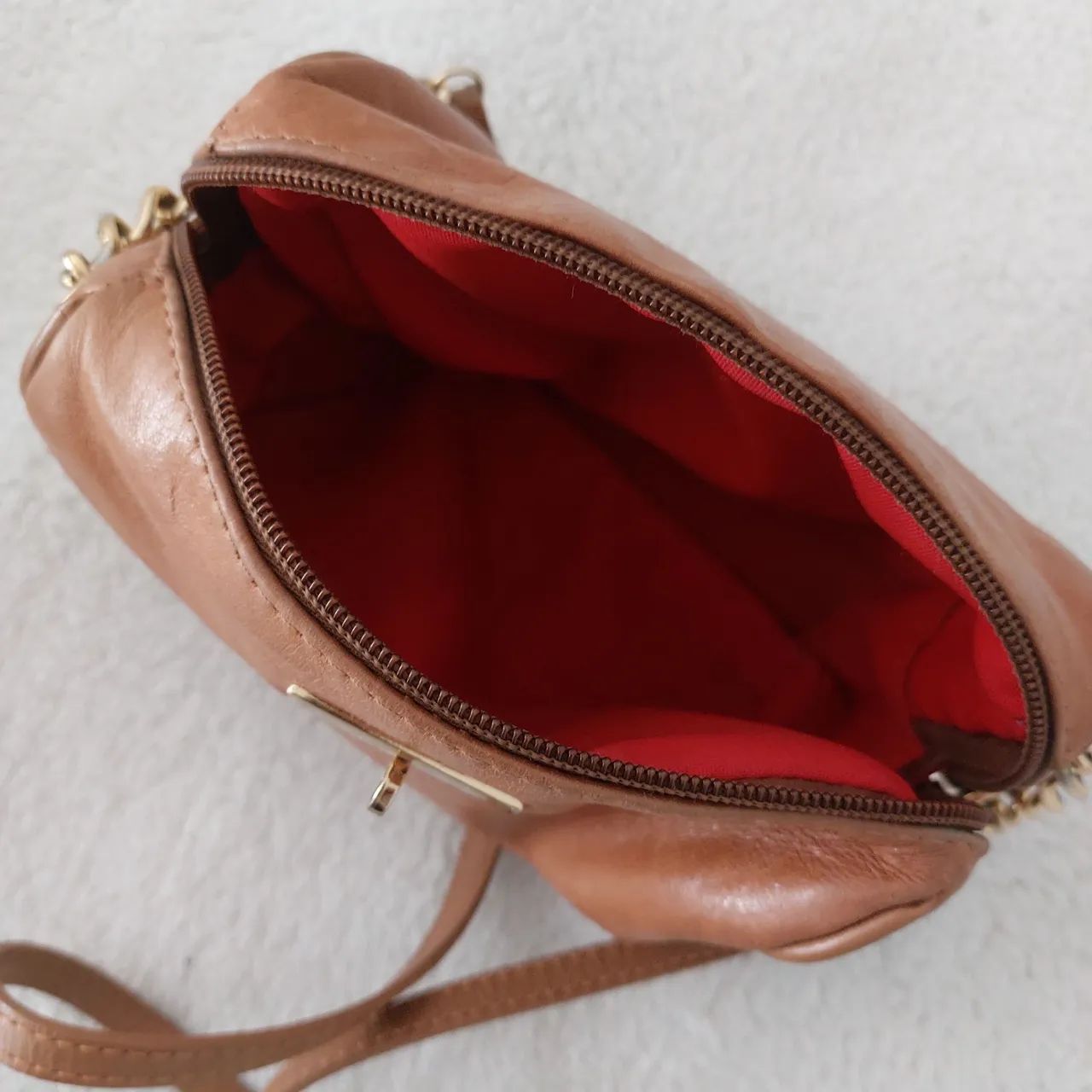 bolsa transversal caramelo - Foto 4