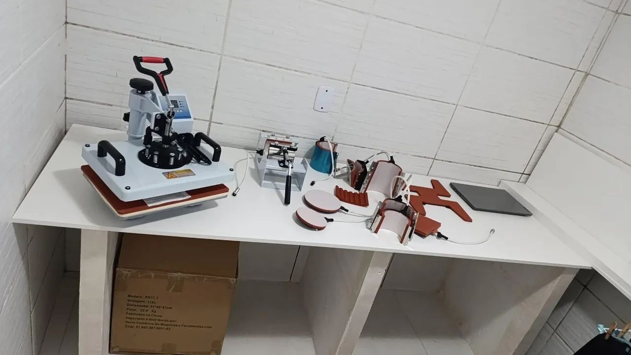 Prensa térmica de sublimação 11 e1  - Foto 2
