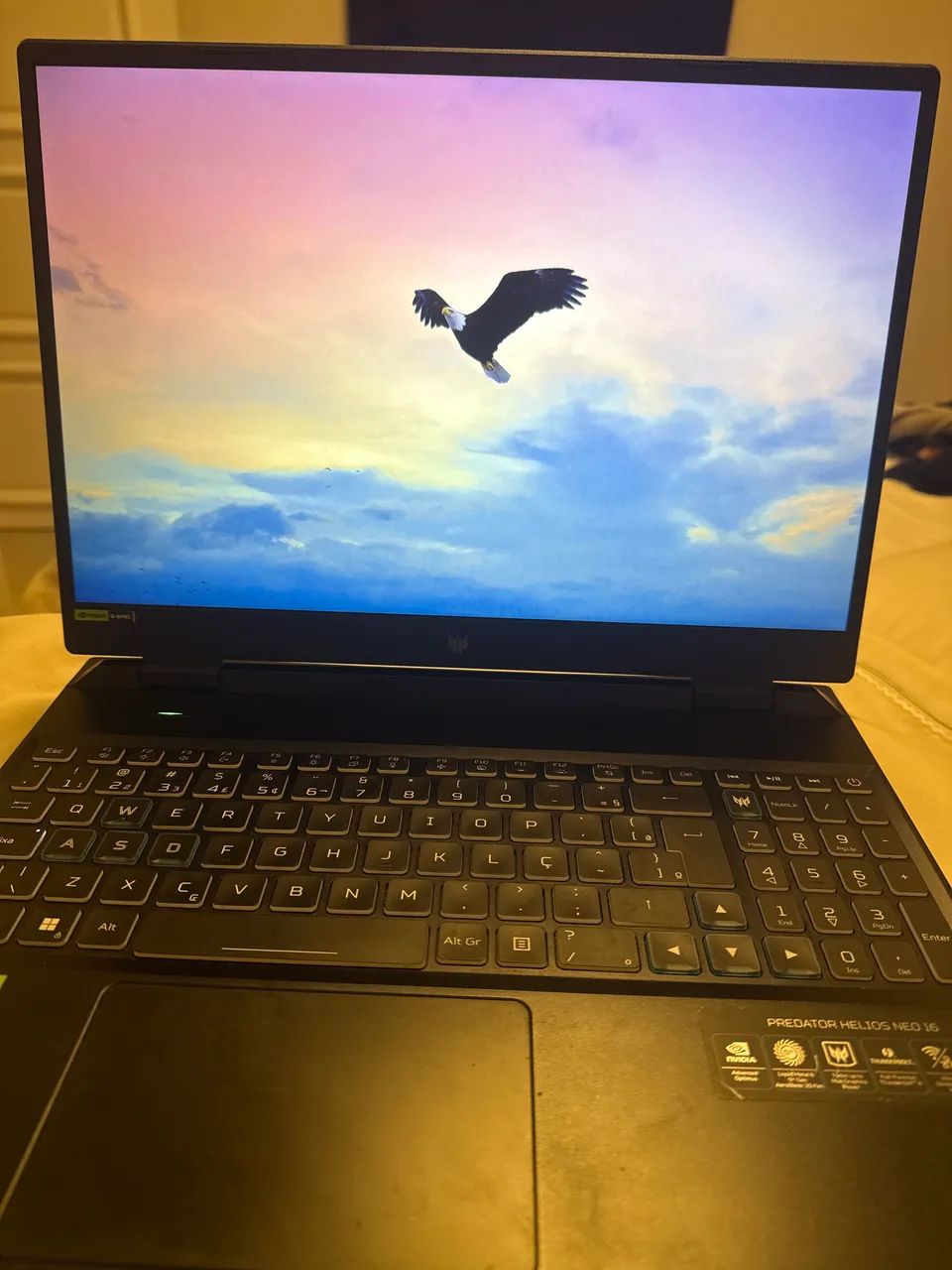 Notebook gamer predator helios neo16 16 ram 512gb i7-13650hx RTX 4060 