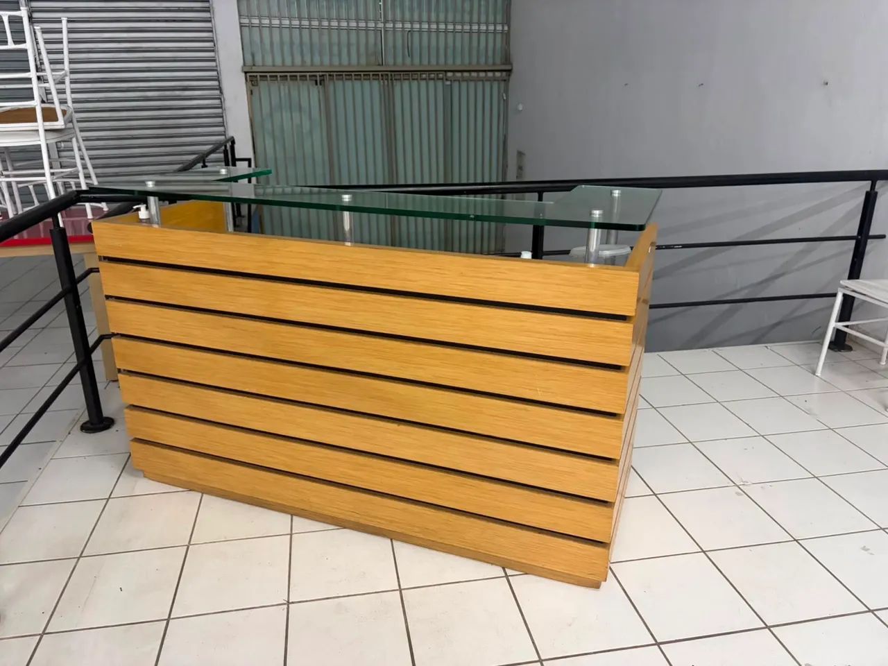 Balcao caixa para restaurante 