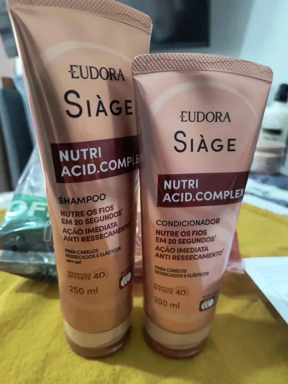 Shampoo + condicionador Nutri Ácid. complex kit