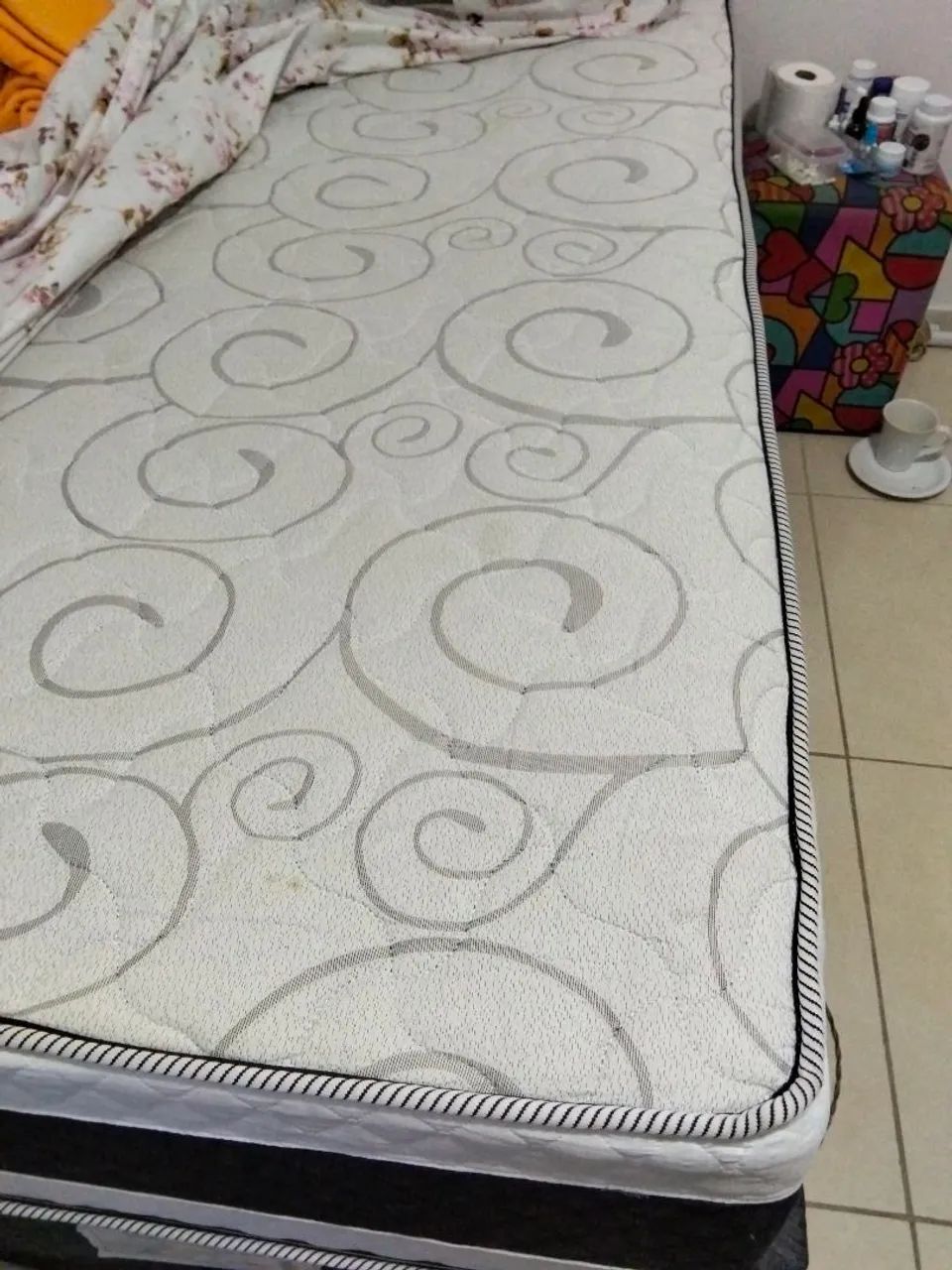 Cama box solteiro 