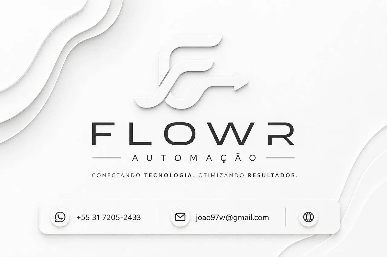 Chega de tarefas repetitivas. Isso é Flowr.