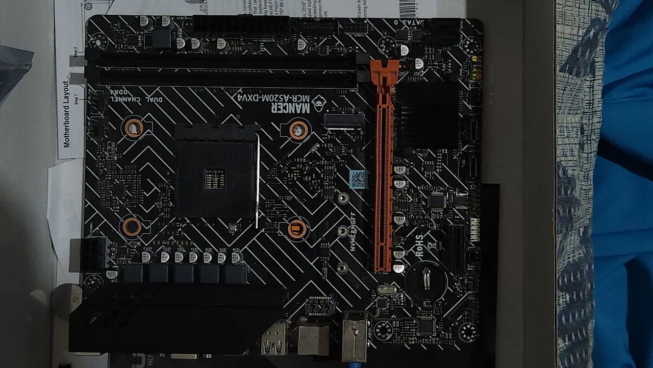 Placa mãe A520m