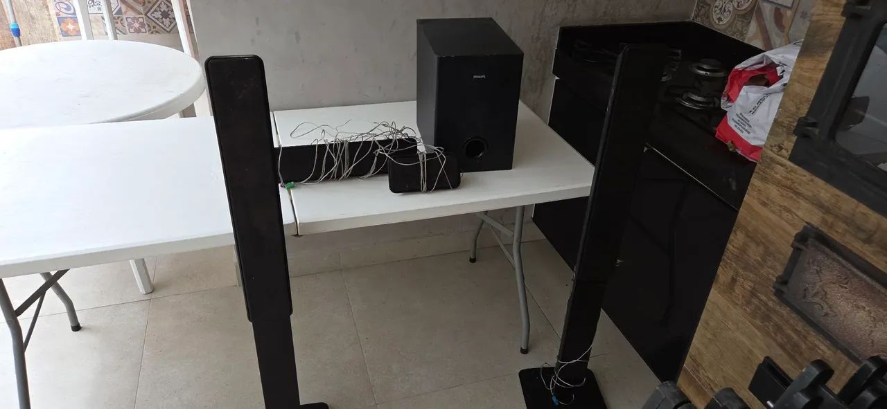 Caixas de som de homethater Philips 