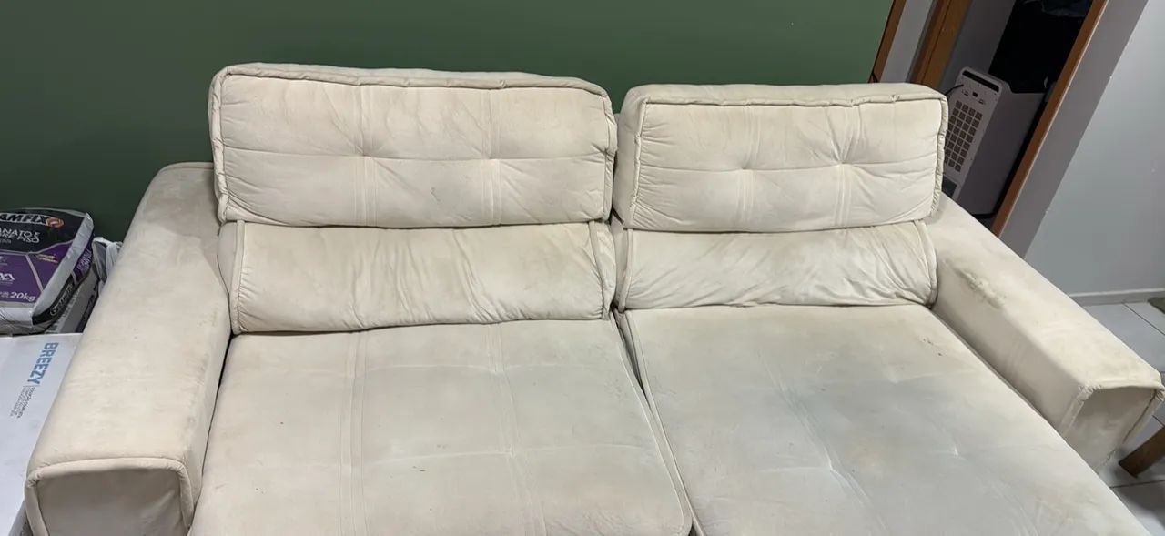 Vendo Sofá - Retrátil Reclinável 2.5m  - Foto 2