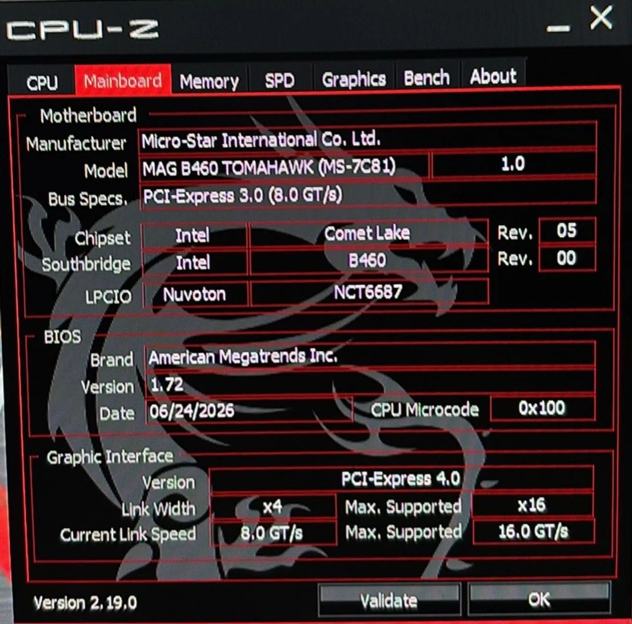 Kit i9 10900k + Placa Mãe MSI MAG B460 TOMAHAWK - Foto 4