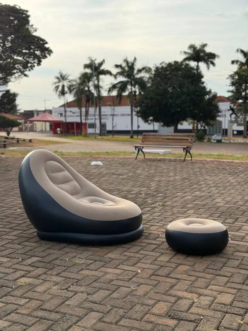 Poltrona Inflável para Sala e Área Externa  - Foto 2
