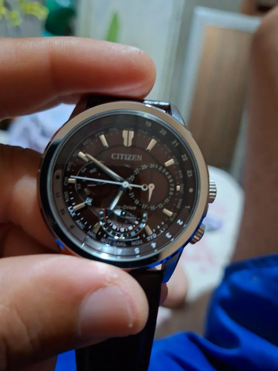 Relógio Citizen BU2020 - 29X Eco-drive World Time - Foto 5