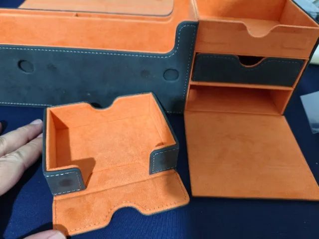 Gamegenic Card's Lair 400+ (pretolaranja) Deckbox - Foto 4