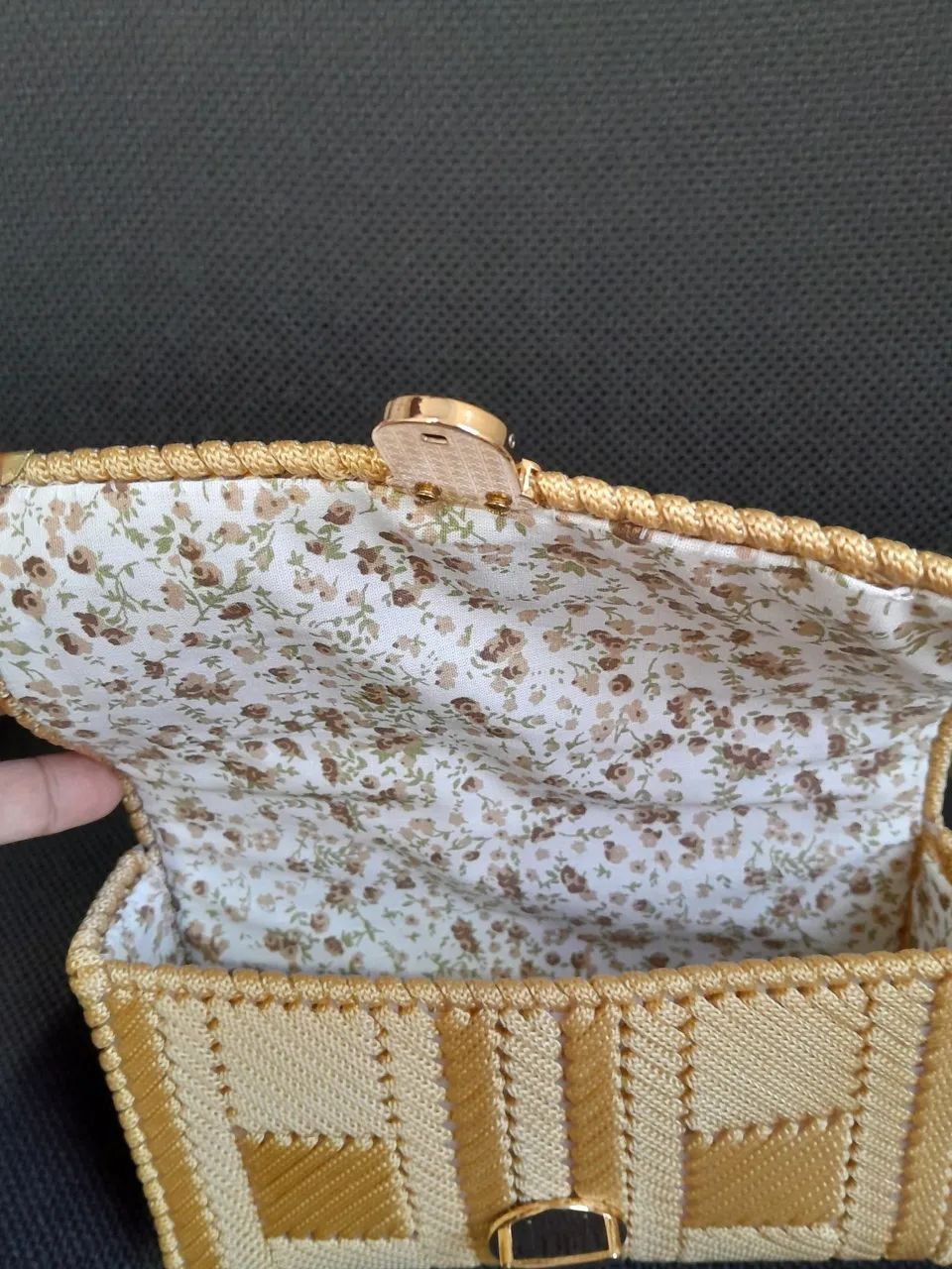 Bolsa Crochê em tela - Foto 2