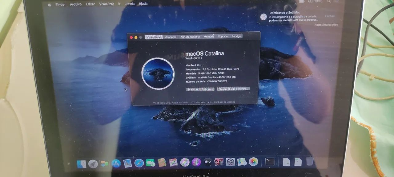 MacBook Pro 13-inch/ Intel core i5 / 16GB RAM / SSD 256GB
