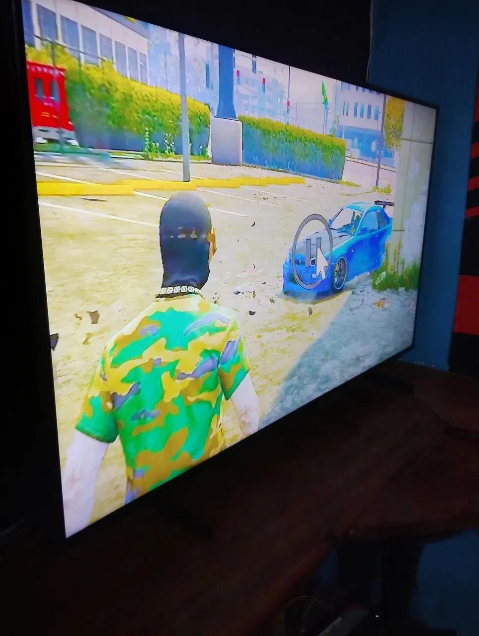  Vendo ou troco tv 55 polegadas Samsung 1 ano de uso  - Foto 3
