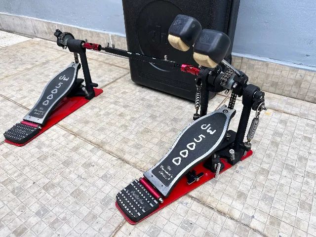PEDAL DUPLO DW 5000 COM CASE! OTIMO ESTADO - Foto 2