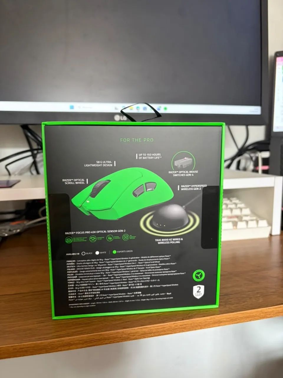 Mouse Razer DeathAdder V4 Pro - Novo - Foto 2