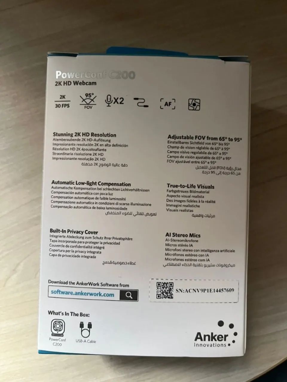 Webcam Anker c200 60fps - Foto 2