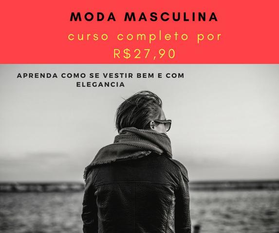 Curso de Moda e Estilo para homens, aprenda como se vestir melhor